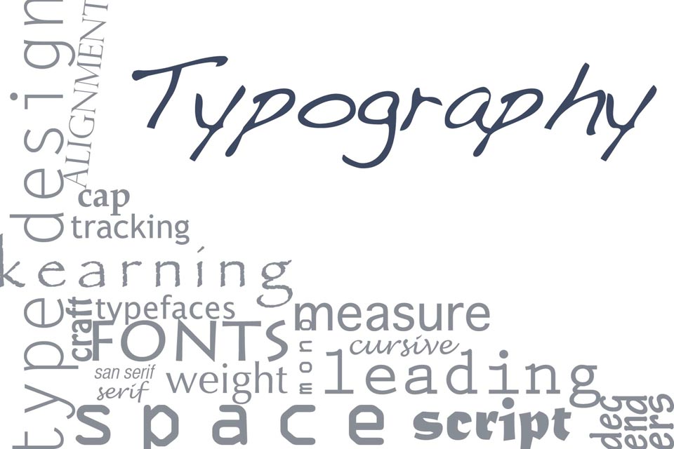 web typography